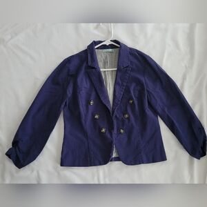 Maurices Blue Blazer Jacket